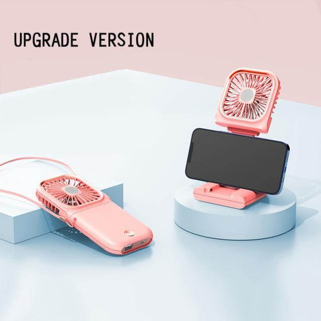 Multi-function Power Bank Neck Fan - Image 11
