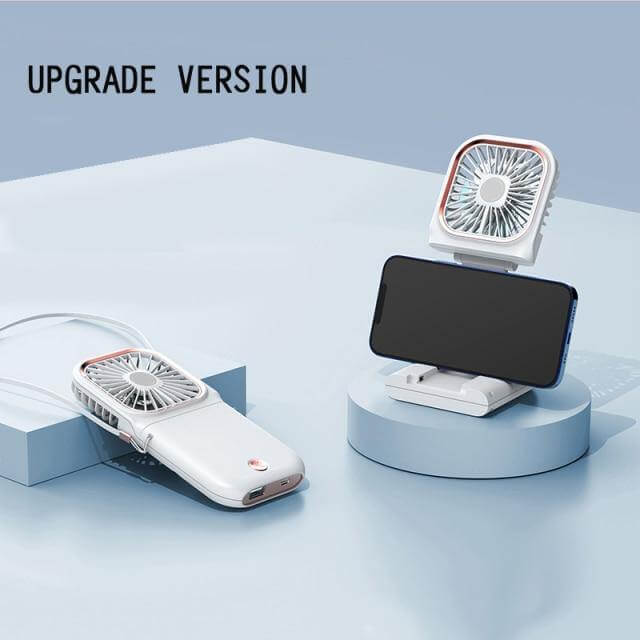 Multi-function Power Bank Neck Fan - Image 12