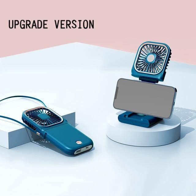 Multi-function Power Bank Neck Fan - Image 13