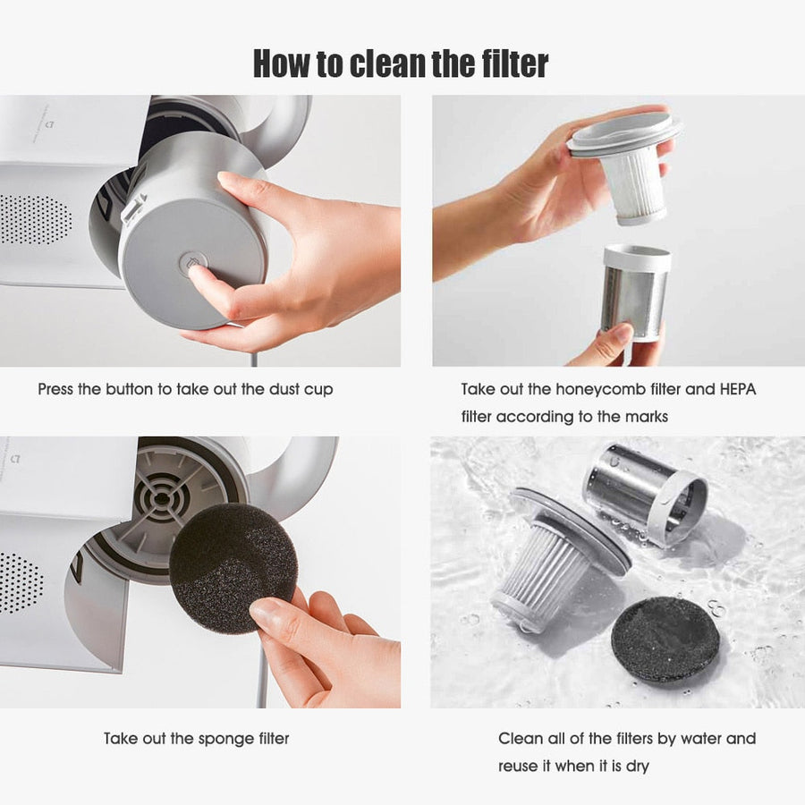 Anti-Dust Handheld Mite Cleaner Vacuum - Image 6