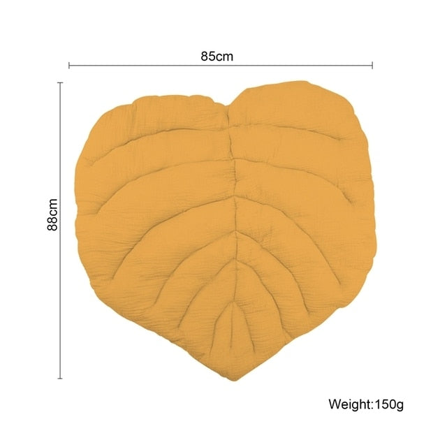 Nordic Modern Leaf Baby Play Mat - Image 4