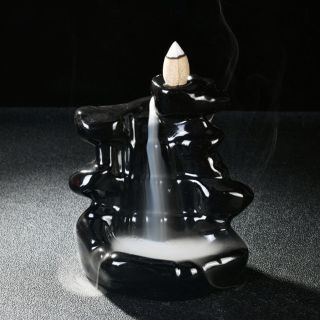 Ceramic Creative Waterfall Incense Burner - Image 5