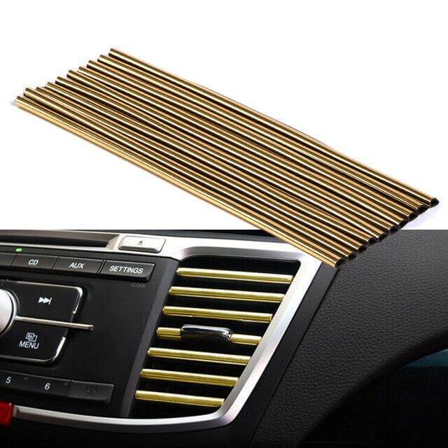 10PCS DIY Car Air Outlet Decorative Strip - Image 8
