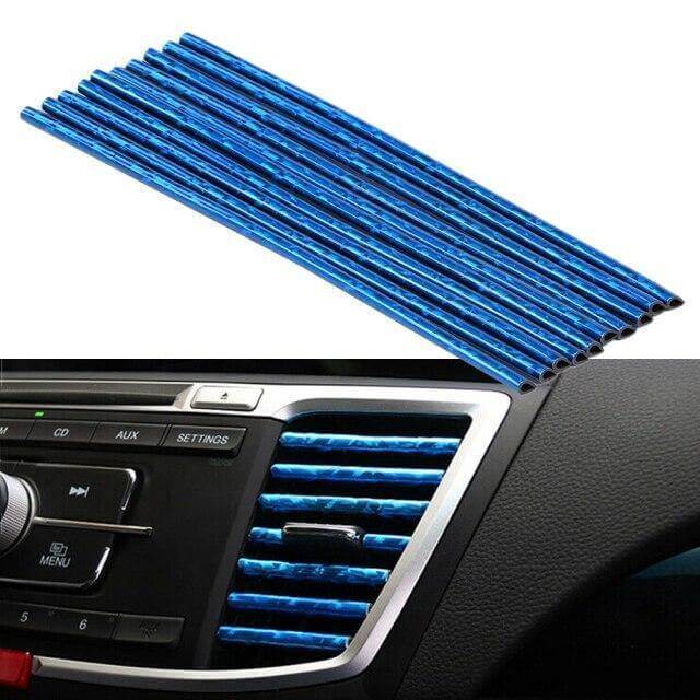 10PCS DIY Car Air Outlet Decorative Strip - Image 5