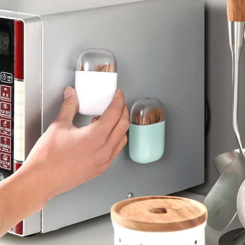 Magnetic Refrigerator Toothpick Holder - Image 0