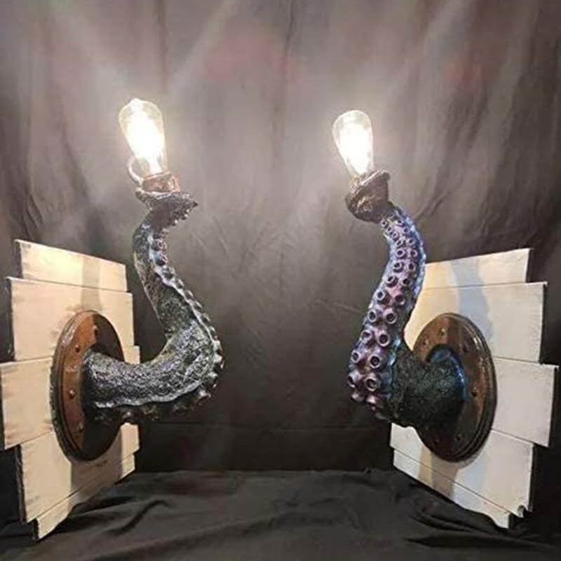 Retro Octopus Tentacle Wall Lamp - Image 2