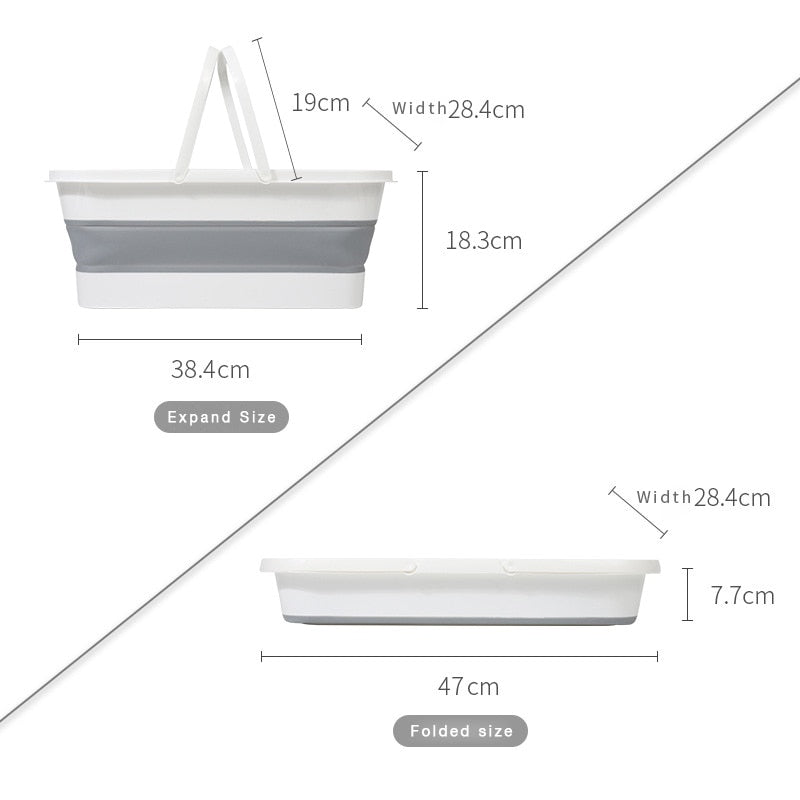 Foldable Silicone Mop Bucket - Image 5