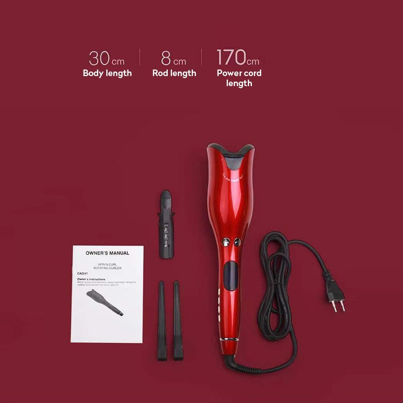 Automatic Magic Ceramic Hair Curling Waver Iron - Image 4