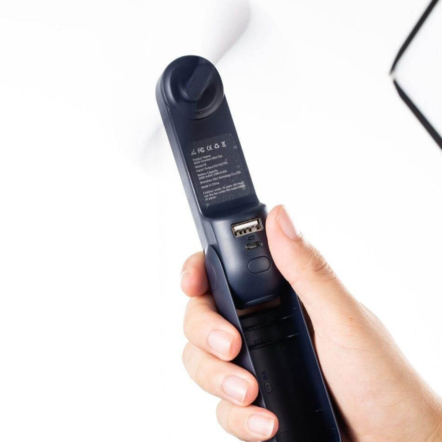 Rechargeable Portable Handheld Foldable Mini Fan - Image 6