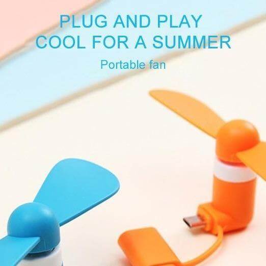 Flexible Phone Mini Fan - Image 4