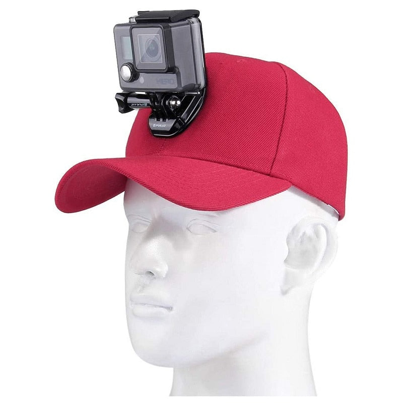 Adjustable Action Camera Hat - Image 1