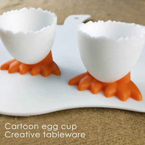 4Pcs Creative Chicken Egg Holder - Image 0