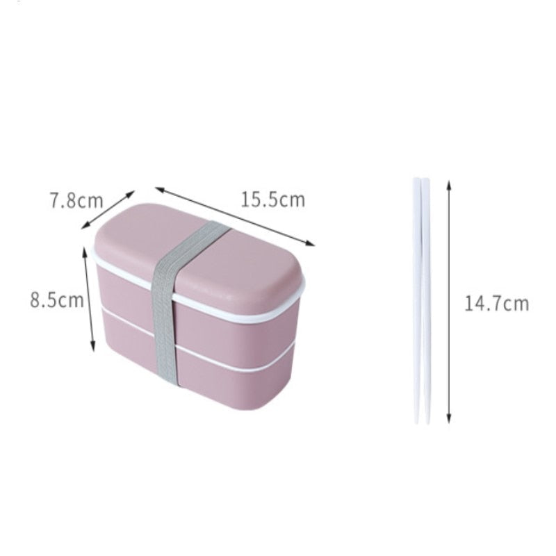Double-Layer Metal Fresh Keeper Lunch Box - Image 4