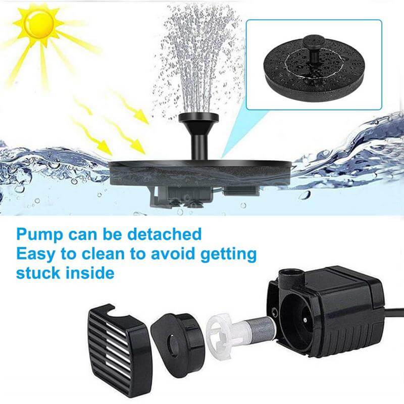 Floating Solar Powered Water Fountain - Image 4