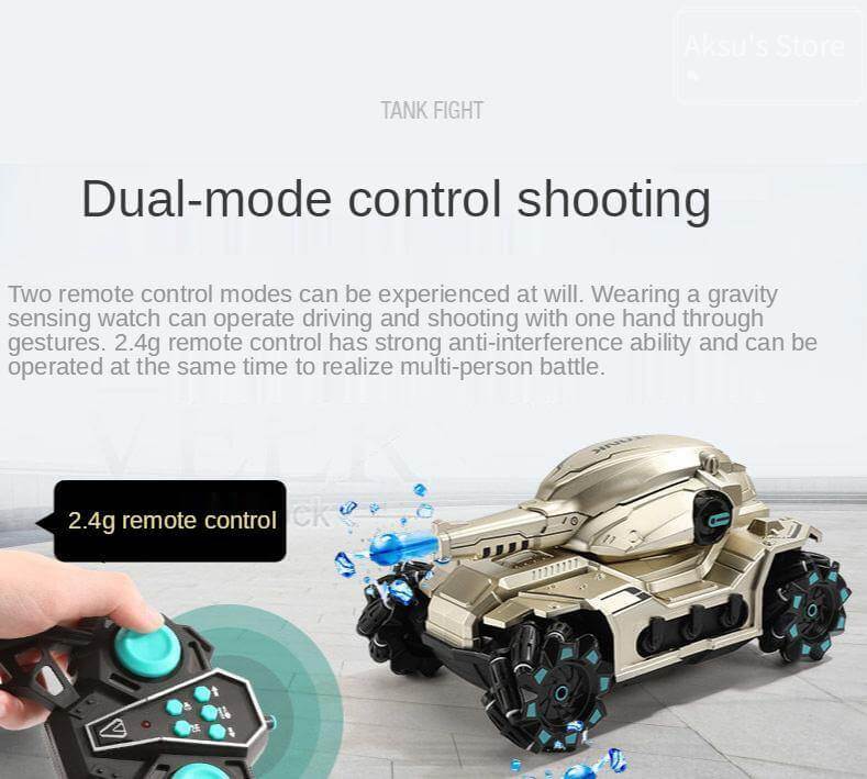 Gesture Sensing Water Spraying Tank - Image 1