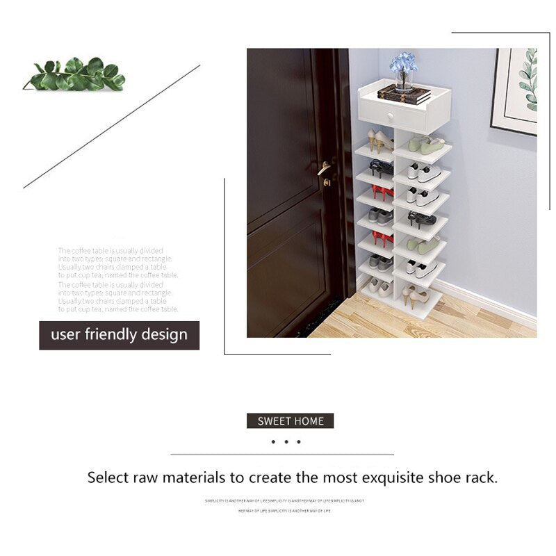 Multi-Layer Simple Space Saving Shoe Rack Shelf - Image 4