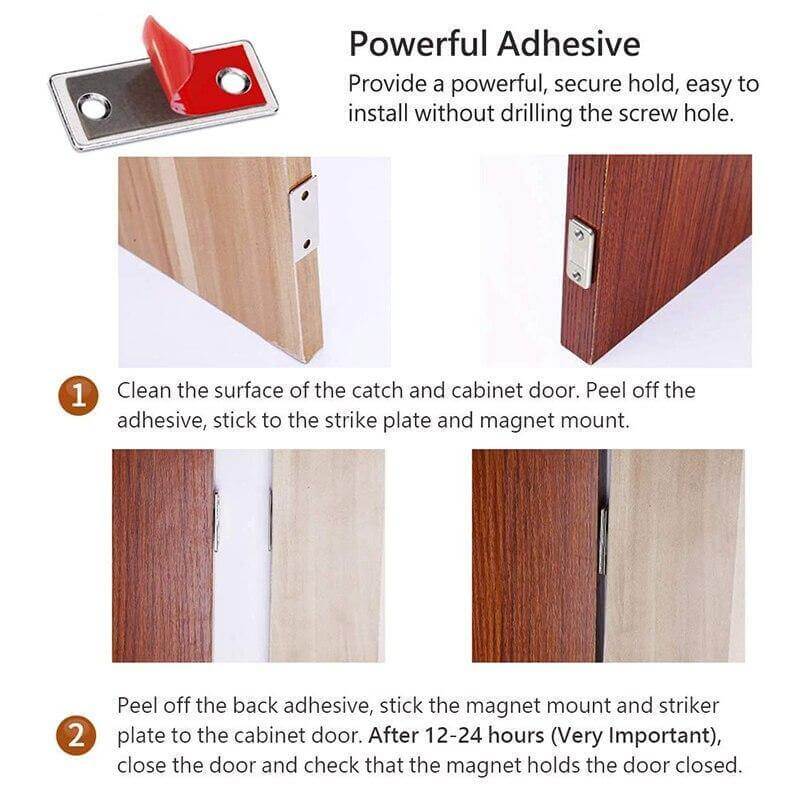 Magnetic Ultra Thin Cabinet Magnet - Image 2