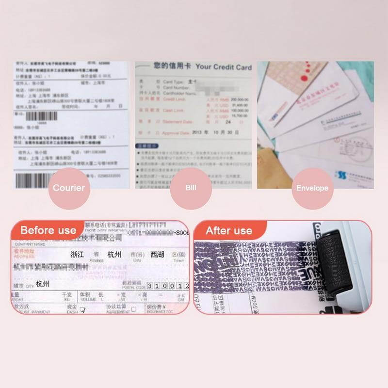 Privacy Protection Roller Stamp - Image 17
