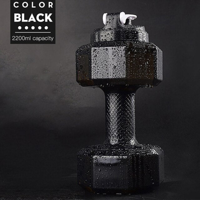 2.2L Creative Water Dumbbell Bottle - Image 5
