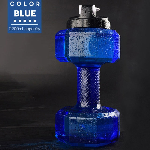 2.2L Creative Water Dumbbell Bottle - Image 6