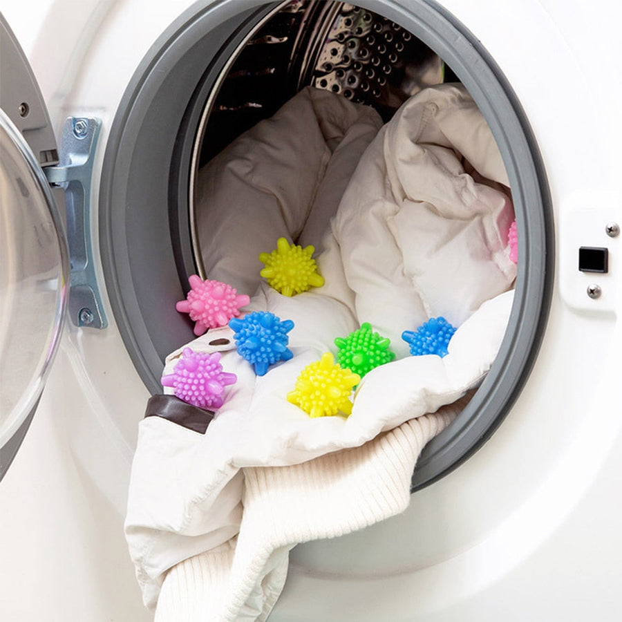 10pcs Starfish Magic Reusable Dirt Cleaner Laundry Balls - Image 0