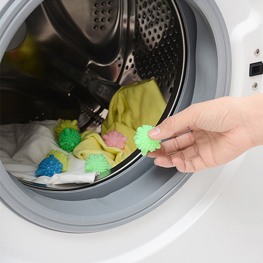 10pcs Starfish Magic Reusable Dirt Cleaner Laundry Balls - Image 1