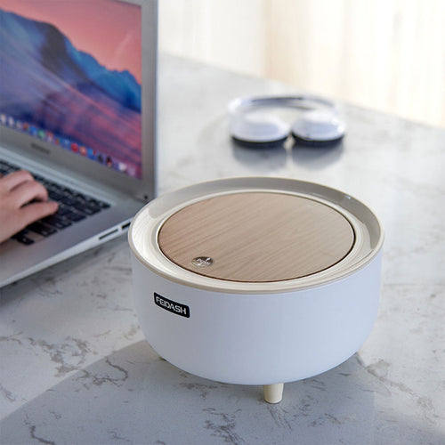 Desktop Elegant Mini Non-Slip Trash Can - Image 0