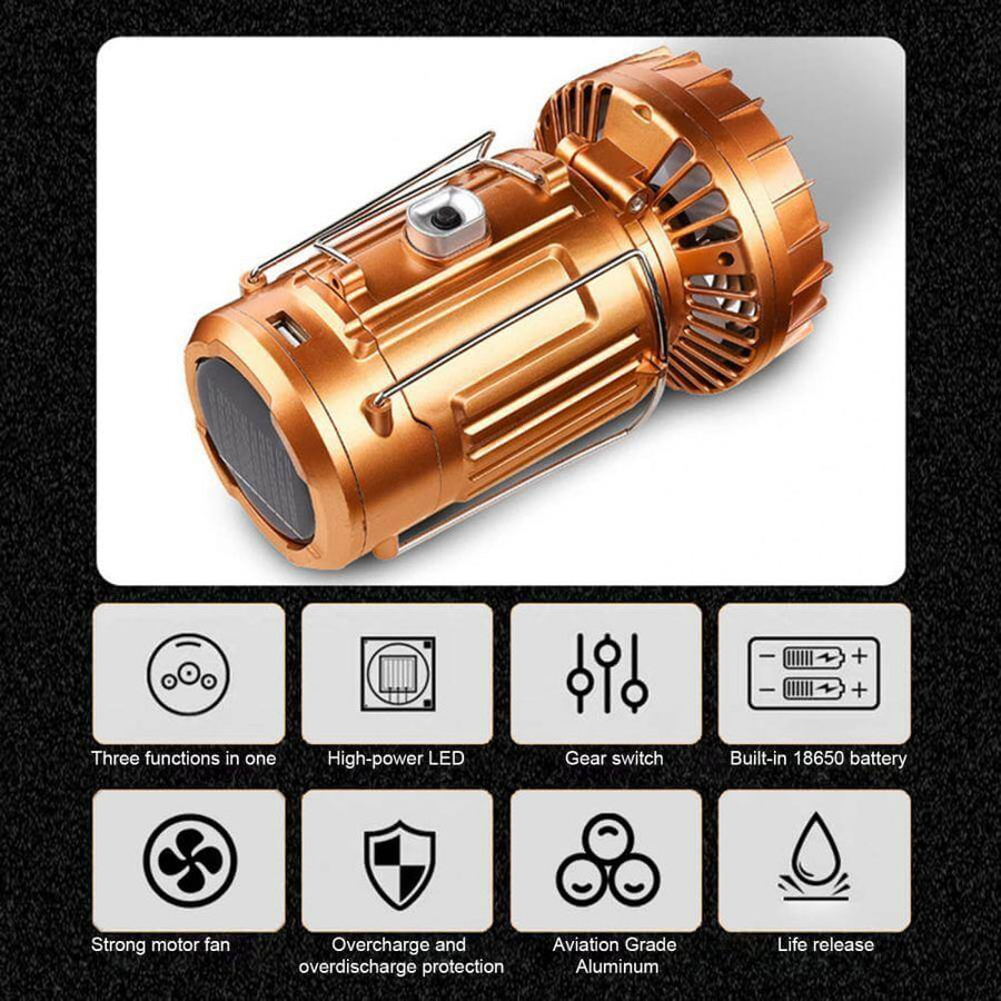 Multifunctional Waterproof Camping Power Bank Light - Image 1