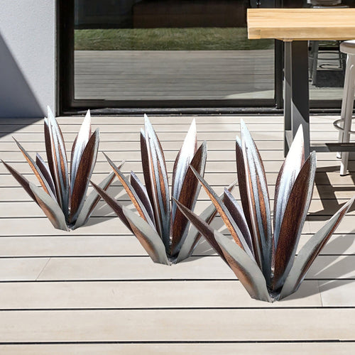 Metal Decorative Outdoor Cactus - Image 0