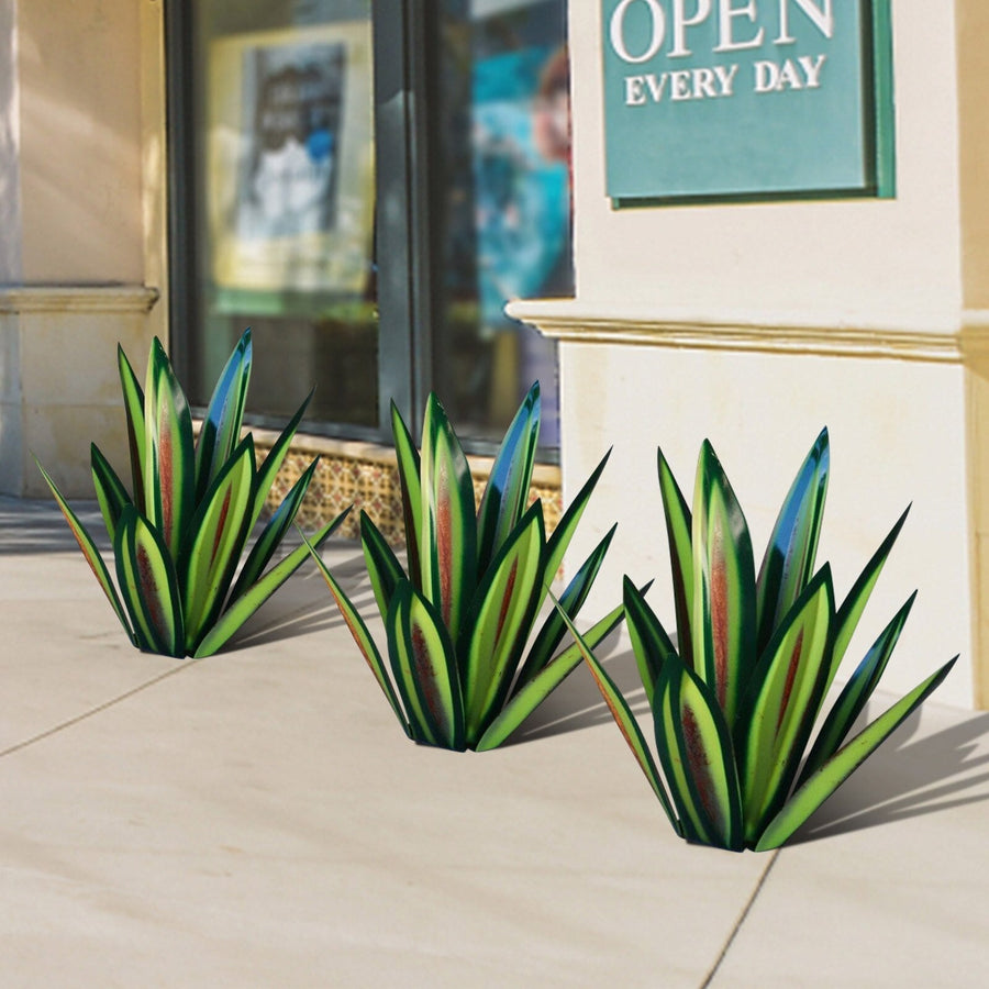 Metal Decorative Outdoor Cactus - Image 6