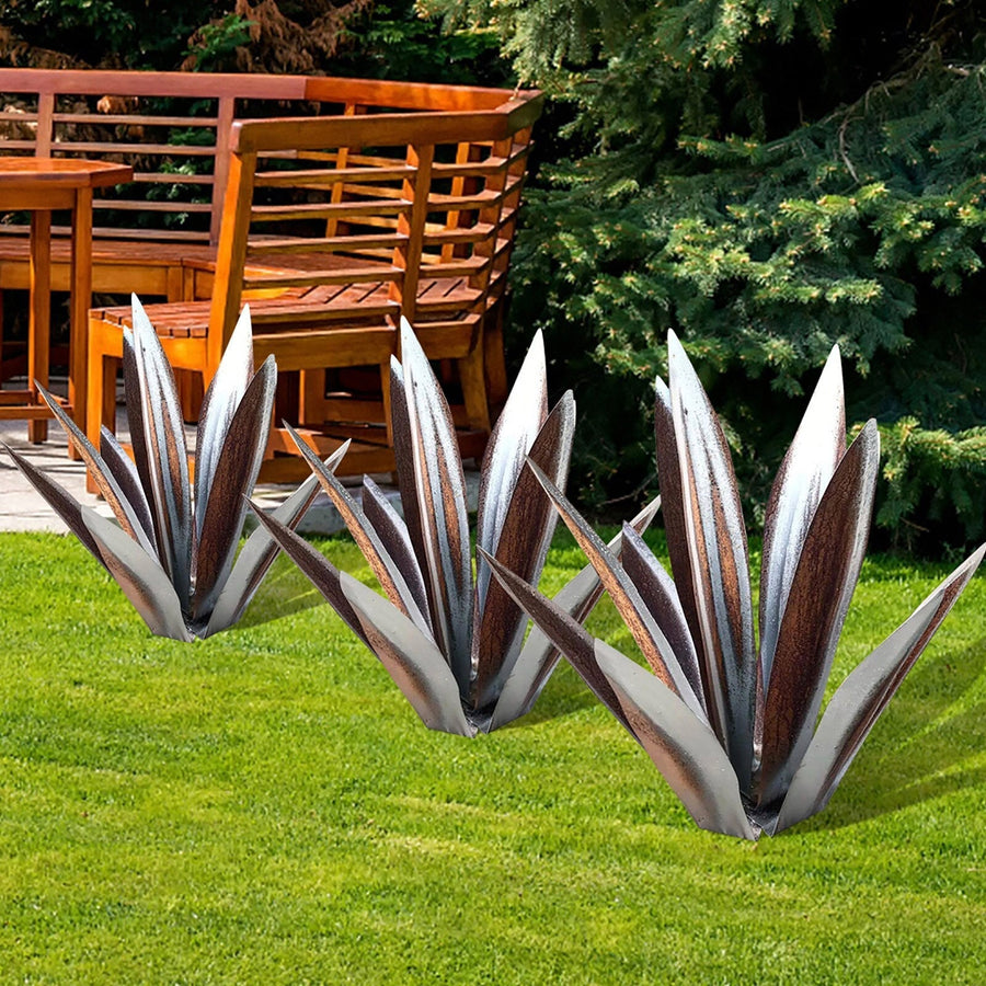 Metal Decorative Outdoor Cactus - Image 5
