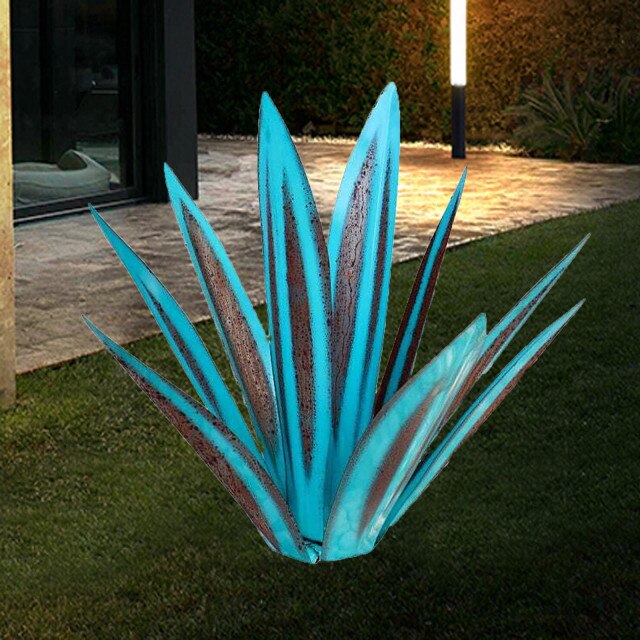 Metal Decorative Outdoor Cactus - Image 4