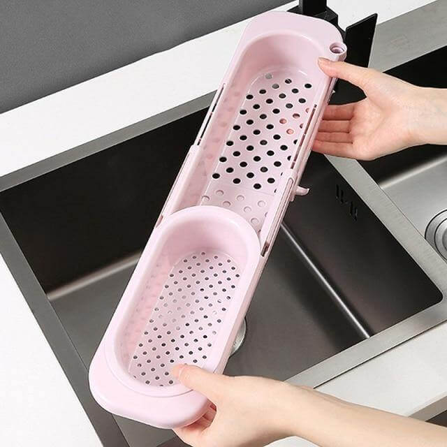 Kitchen Retractable Sink Rack Organizer - Image 5