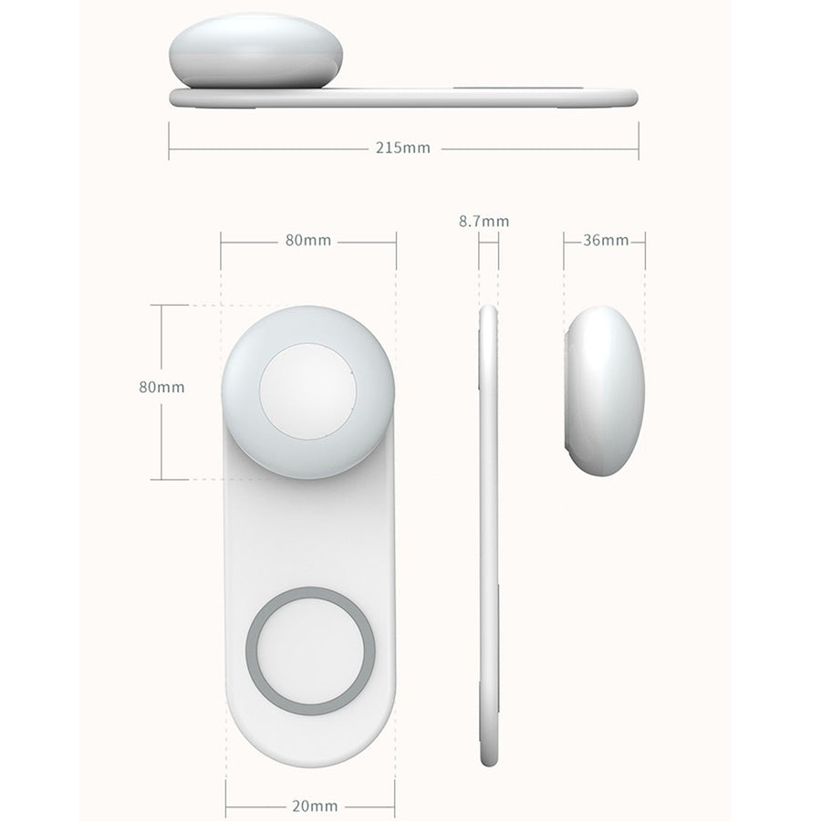 Smart Modern Wireless Charging Slim Night Lamp - Image 9