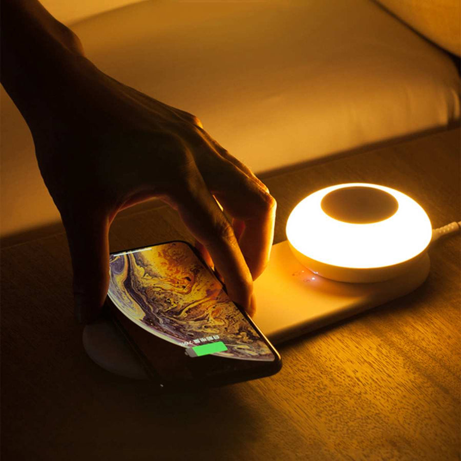 Smart Modern Wireless Charging Slim Night Lamp - Image 1