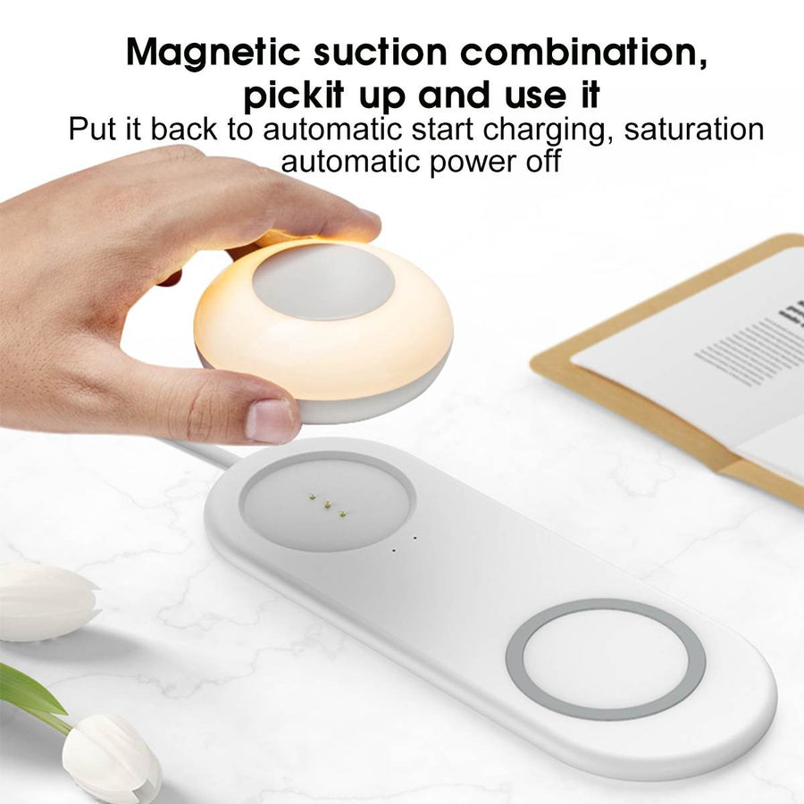 Smart Modern Wireless Charging Slim Night Lamp - Image 7