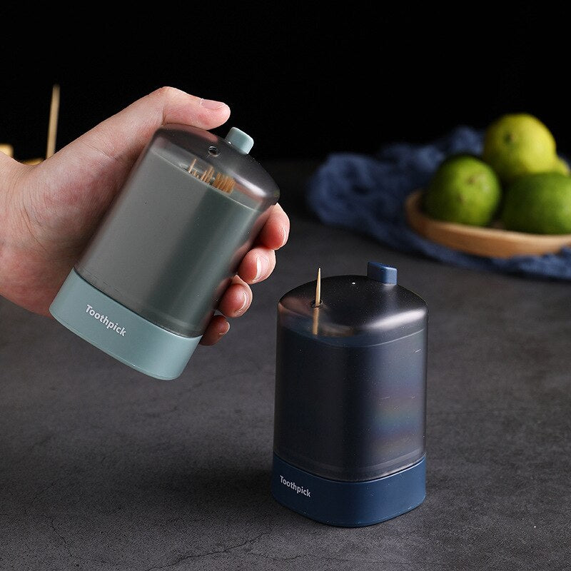 Creative Mushroom Automatic Toothpick Dispenser - Image 1