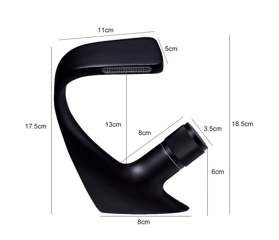 Creative Chrome Waterfall Elegant Faucet - Image 10