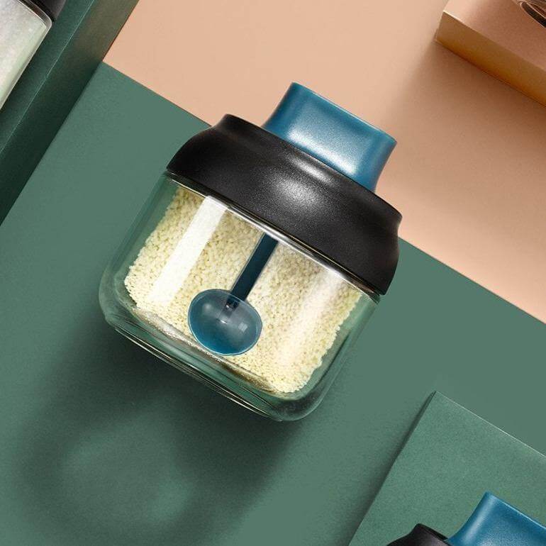 Salt and Pepper Seasoning Organizer Spice Jars - Image 12