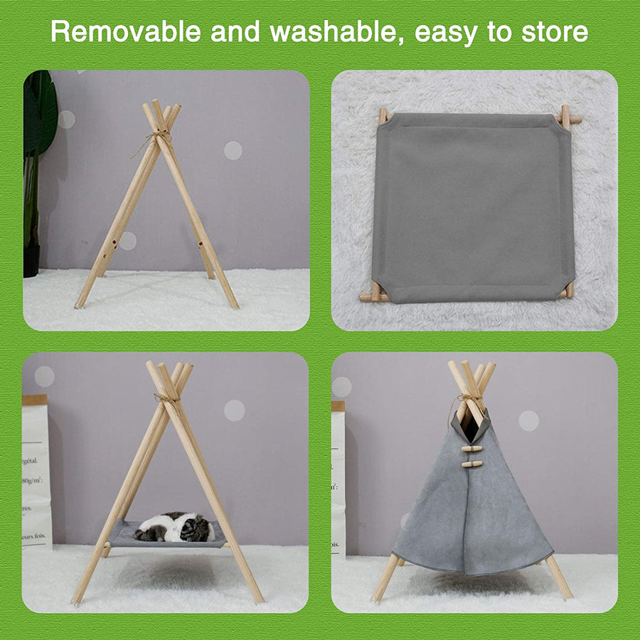 Portable Cute Pet Bed Tent - Image 3