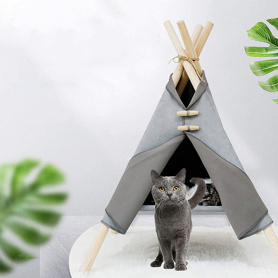 Portable Cute Pet Bed Tent - Image 1