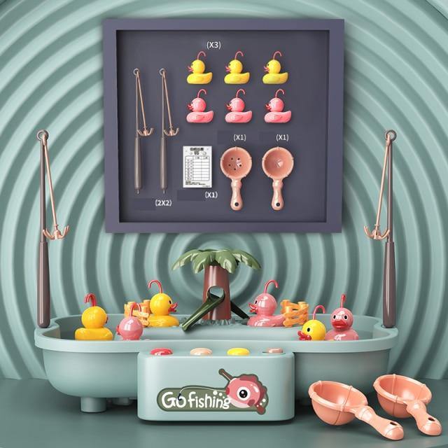 Baby Fishing Board Bathing Toy Game - Image 10
