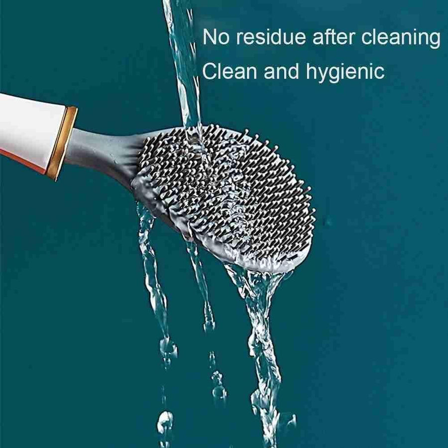 Wall Mounted Soft Silicone Toilet Brush - Image 4
