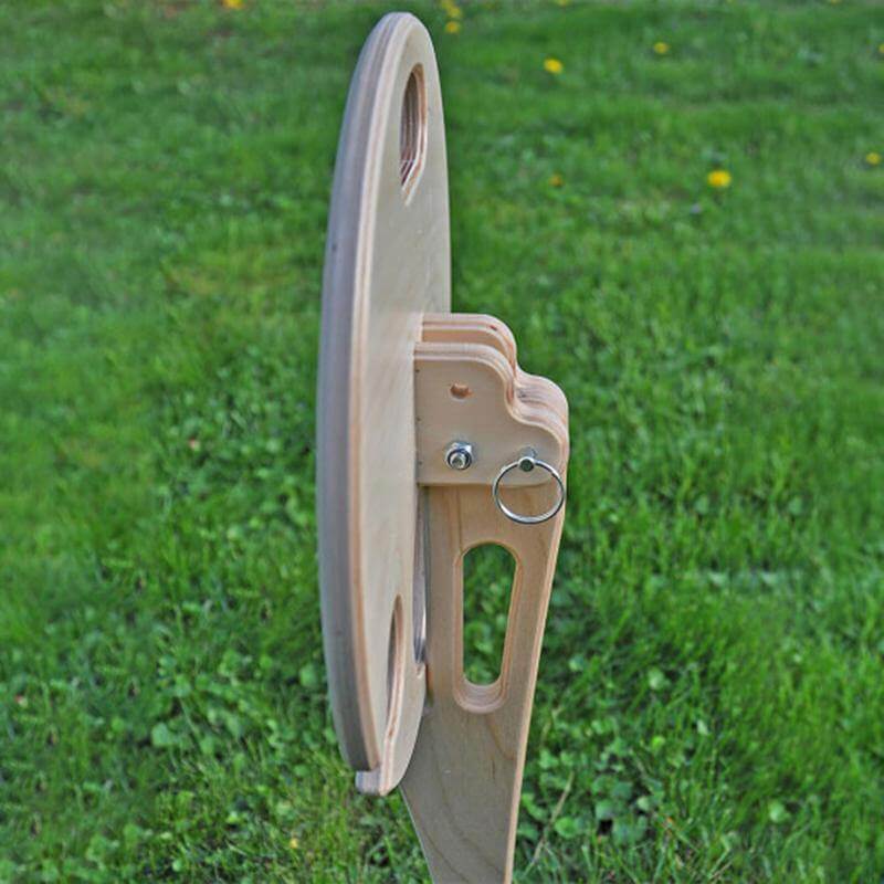 Outdoor Foldable Wood Wine Table - Image 5