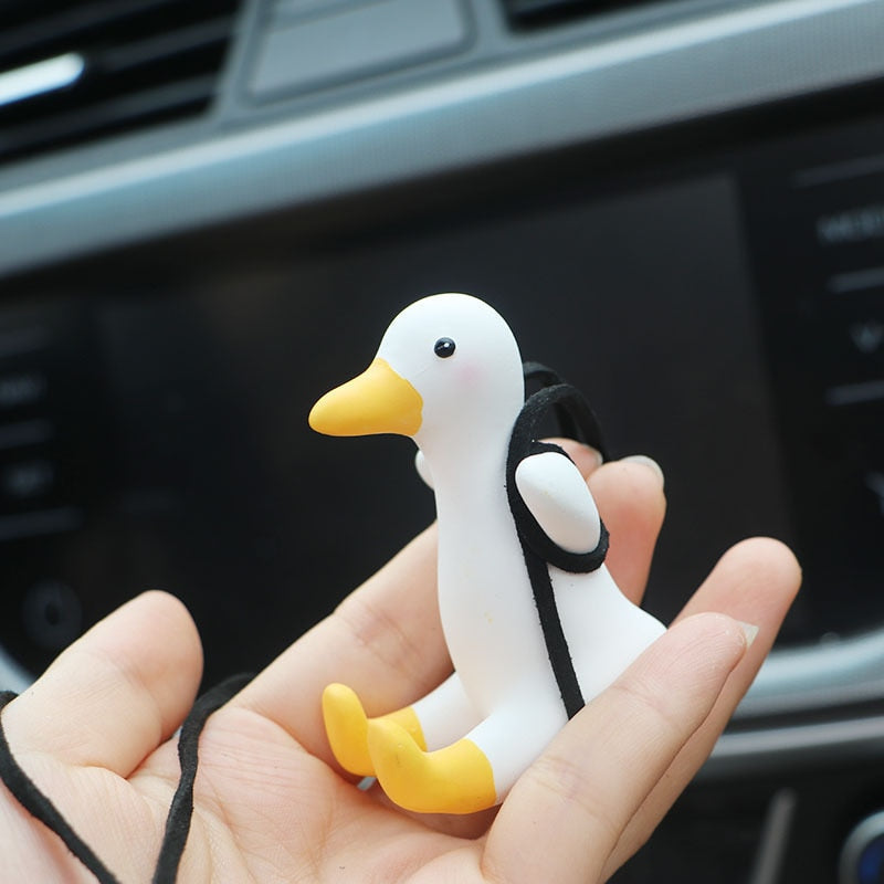 Swinging Duck Car Mirror Ornament - Image 3