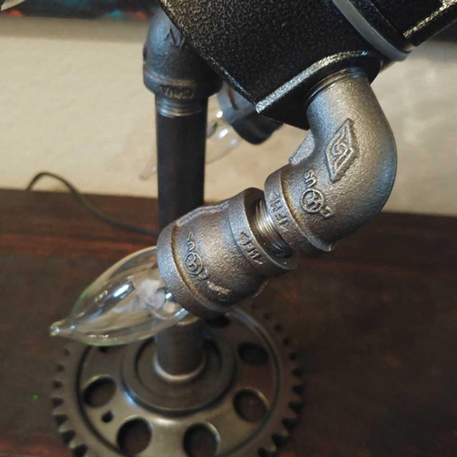 Rocket Ship Industrial Vintage Lamp - Image 6