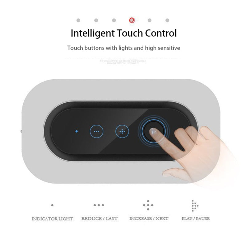 Japanese Style Dimmable Bluetooth Speaker Wireless Charger Desk Lamp - Image 6
