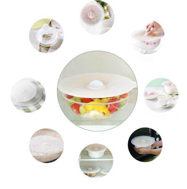 Silicone Stretch Bowl Lid Set - Image 11