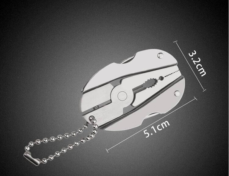6in1 Foldable Travel Camping Keychain Tool Kit - Image 7