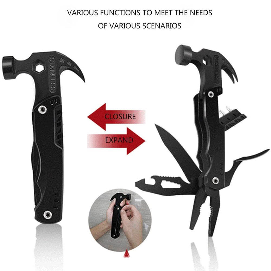 14in1 Portable Stainless Steel Outdoor Tool - Image 1